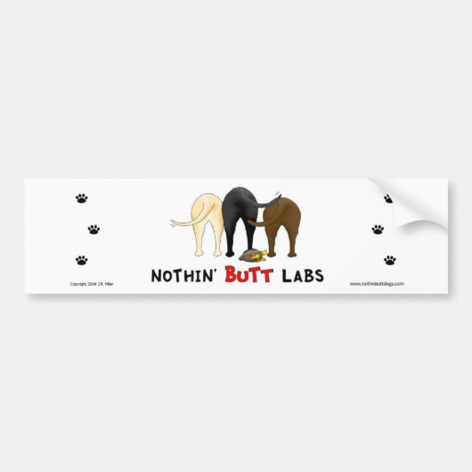 Nothin' Butt Labs Bumpersticker (Voorkant)