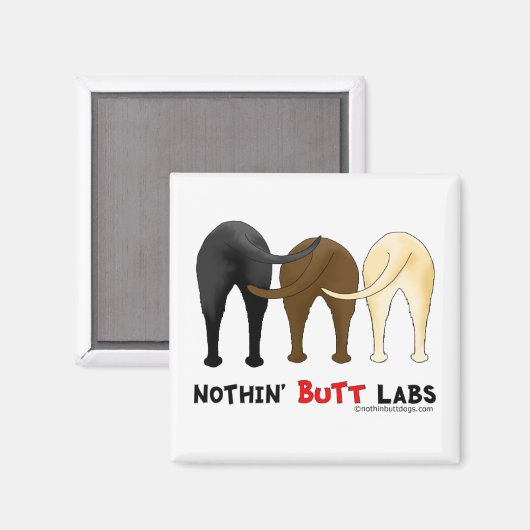 Nothin' Butt Labs Magneet (Voorkant / Achterkant)
