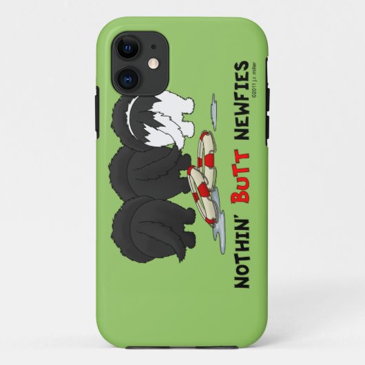 Nothin' Butt Newfies Case-Mate iPhone Case (Achterkant)