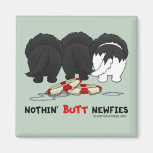 Nothin' Butt Newfies Magneet
