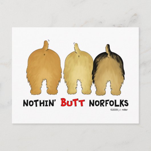 Nothin' Butt Norpeople Briefkaart (Voorkant)