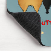 Nothin' Butt Pomeranians Mousepad Muismat (Hoek)