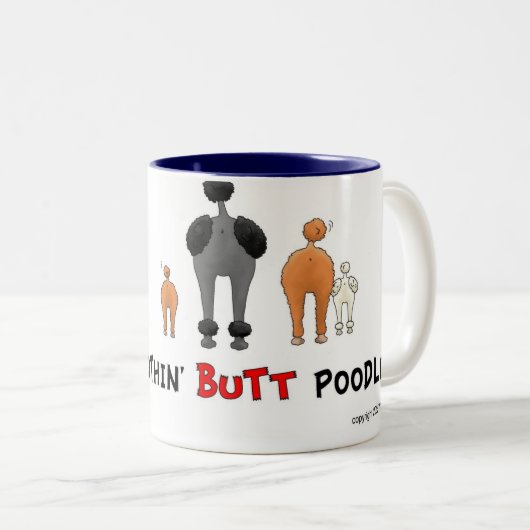Nothin' Butt Poodles Mok (Voorkant rechts)