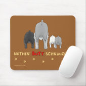 Nothin' Butt Schnauzers Mousepad Muismat (Met muis)