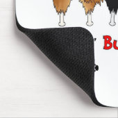 Nothin' Butt Shelties Mousepad Muismat (Hoek)
