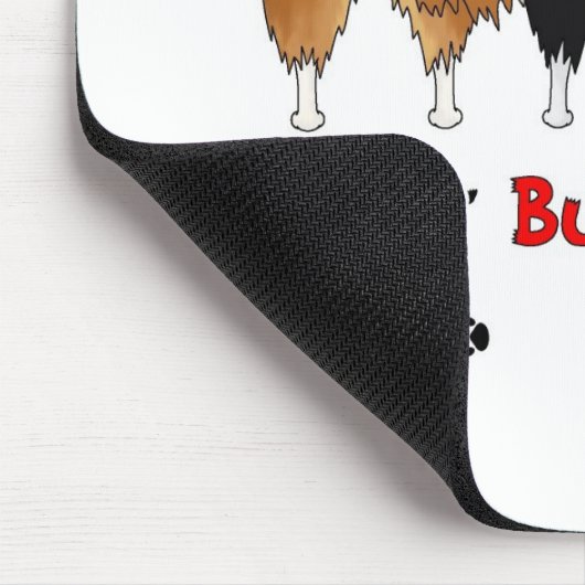 Nothin' Butt Shelties Mousepad Muismat (Hoek)