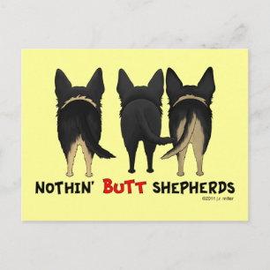 Nothin' Butt Shepherds Briefkaart