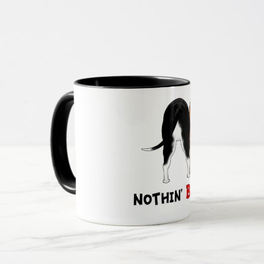 Nothin Butt Staffies Mok (Voorkant links)