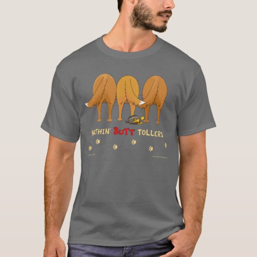 Nothin' Butt Tollers Dark Shirt (Voorkant)
