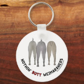 Nothin' Butt Weimaraners Sleutelhanger (Voorkant)