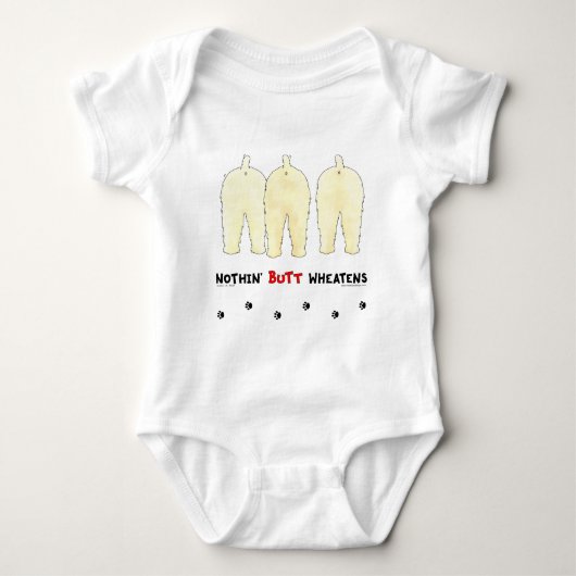 Nothin' Butt Wheatens Romper (Voorkant)