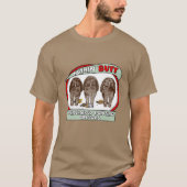 Nothin' Butt Wirehaered Pointing Griffons T-shirt (Voorkant)