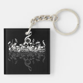 Nothin' maar dubbelzijdig behandeld acrylhoudend S Sleutelhanger (Achterkant)