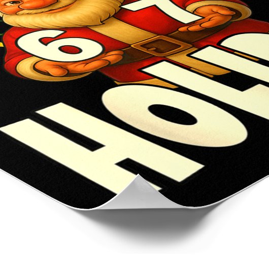 Nothing Beats A 6 7 Holiday 67 Ugly Christmas Funn Poster (Hoek)