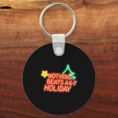 Nothing Beats A 6-7 Holiday Christmas Brain Rot Gr Sleutelhanger (Voorkant)