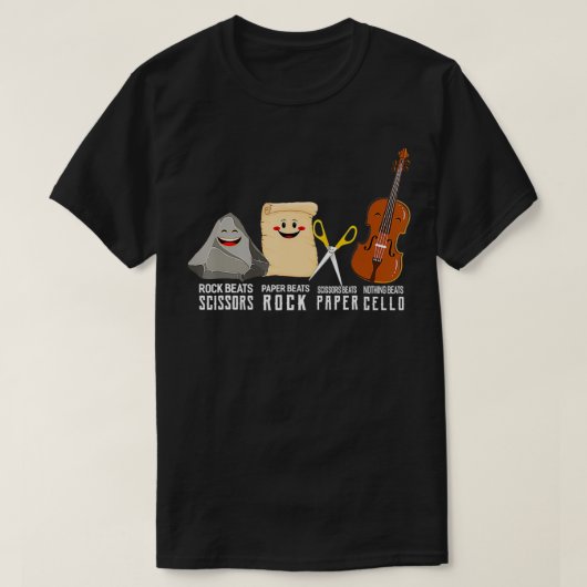 Nothing Beats Cello Music Apparel Cello s Cello T-shirt (Design voorkant)