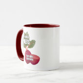 "Nothing Beets Vegetable Gardening" Coffee Mug Mok (Voorkant links)