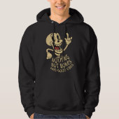 Nothing But Bones & Good Vibes Hoodie (Voorkant)