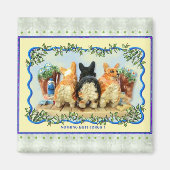 "Nothing but Corgis" magneet (Voorkant)