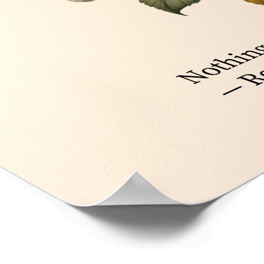 Nothing can separate us from God's love wall art Poster (Hoek)