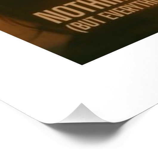 Nothing Changed - Poster (Hoek)