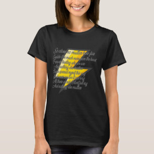 Nothing Else S (songtekst) Sticker T-shirt