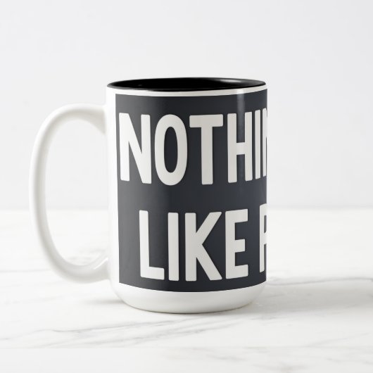 Nothing Fails Like Prayer Coffee Mug Tweekleurige Koffiemok (Links)