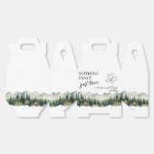 Nothing Fancy Just Love Elegant Wedding Bedankdoosjes (Ongevouwen)