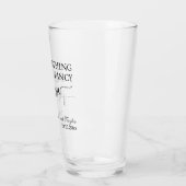 Nothing Fancy Just Love Elegant Wedding Glas (Links)
