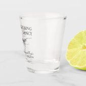 Nothing Fancy Just Love Elegant Wedding  Shot Glas (Rechts)