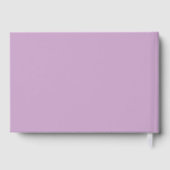 Nothing Fancy Just Love Minimalist Casual Wedding Gastenboek (Achterkant)