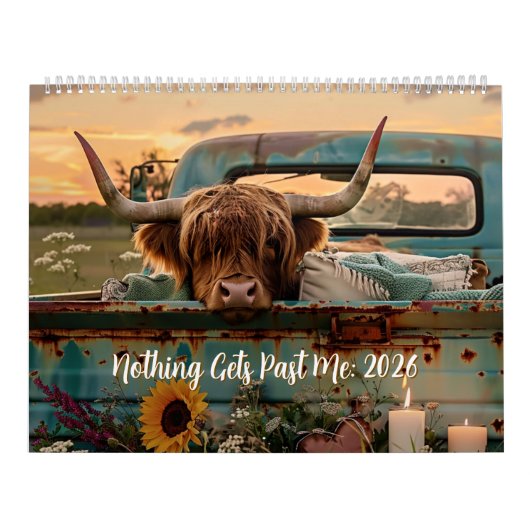 Nothing Gets Past Me 2026  Kalender (Hoes)