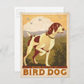 Nothing Gets Past My Bird Dog Briefkaart (Voorkant / Achterkant)