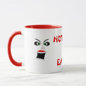 NOTHING IS EASY SCREAMING COFFEE MUG FOR OFFICE MOK (Links)