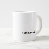 Nothing Needs Fixing – Minimal Support Coffee Grote Koffiekop (Voorkant rechts)