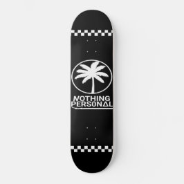 Nothing Personal geruite strepen Skateboard