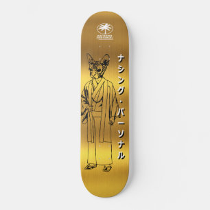 Nothing Personal Kimono Kat Skateboard