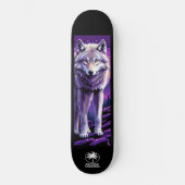 Nothing Personal Twilight Wolf Skateboard (Voorkant)