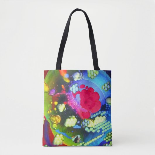 Notie in beweging tote bag (Voorkant)