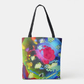 Notie in beweging tote bag (Achterkant)