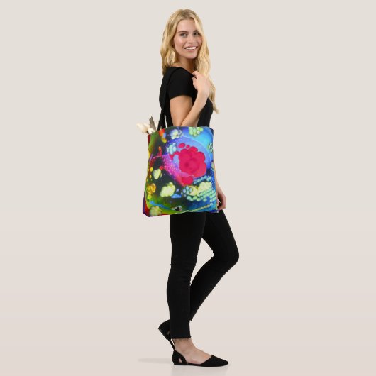 Notie in beweging tote bag (Op model)