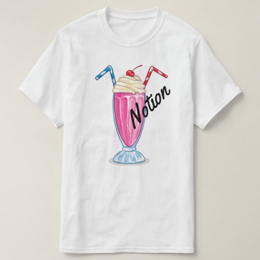 Notie T-shirt (Design voorkant)