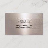 Notional Loan Signing Agent Quill Logo Gold Visitekaartje (Achterkant)