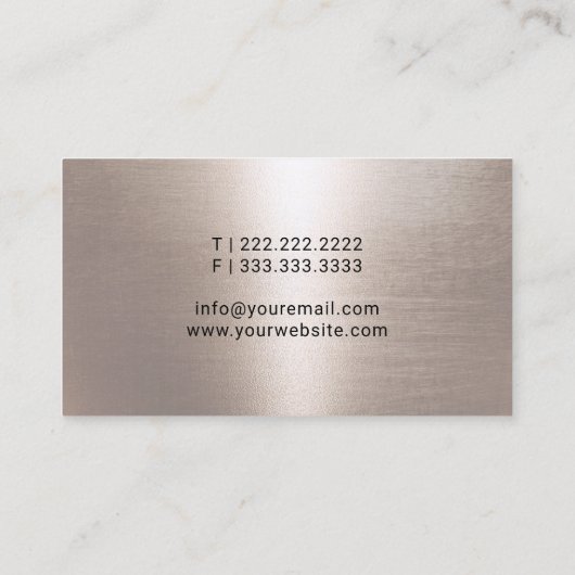 Notional Loan Signing Agent Quill Logo Gold Visitekaartje (Achterkant)