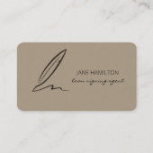 Notional Professional Loan Signing Agent Visitekaartje (Voorkant)