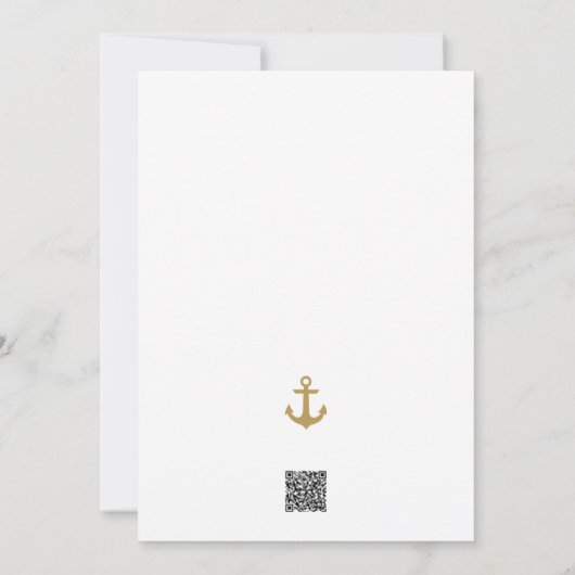 Notisch anker sparen de Uitnodiging van de Herinne (Achterkant)