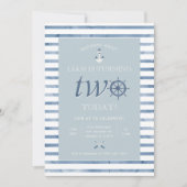 Notische uitnodiging tot tweede verjaardag (Voorkant)