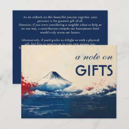 Notitie bij GIFTS Japanse Harmonie met Fuji Informatiekaartje