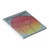 Notitie boek met stijl. notitieblok (Schuin)