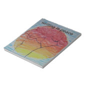 Notitie boek met stijl. notitieblok (Linkerzijde)